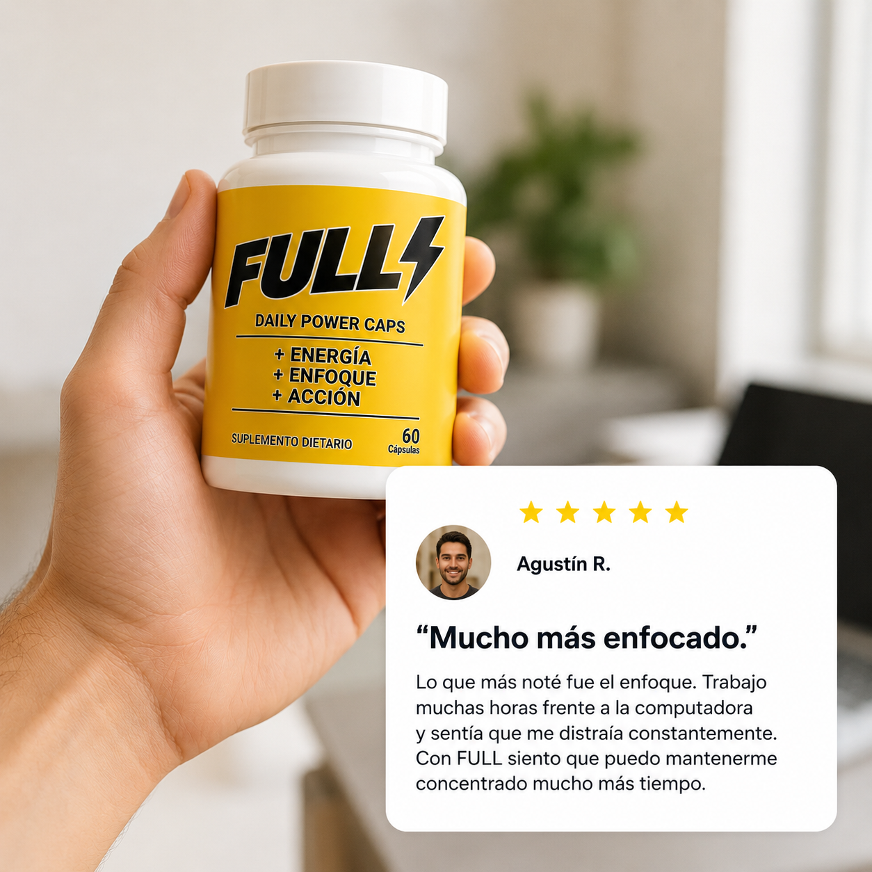 FULL® - Lo que tu cuerpo necesita, para hacer lo que tu mente quiere.